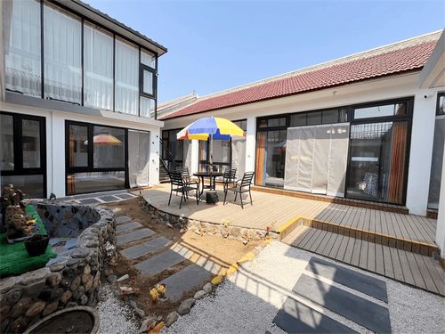 懷柔白河灣畔，新窩小院 精品民宿，整院包攬山水閑情